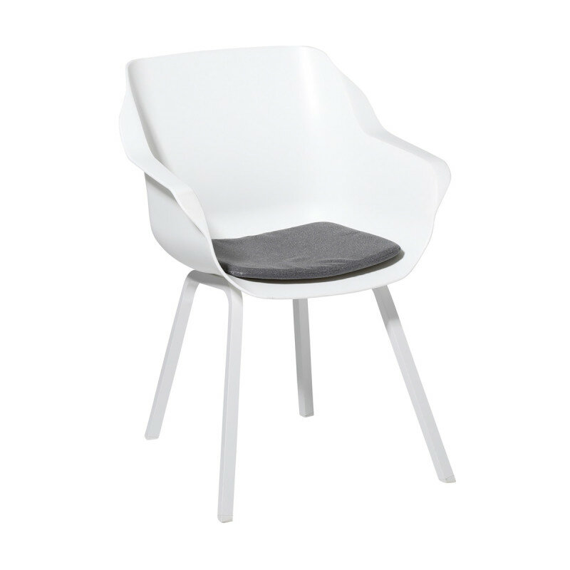 Modern dining kussen ca.40x40cm Outdoor Manchester grey 2 stuks