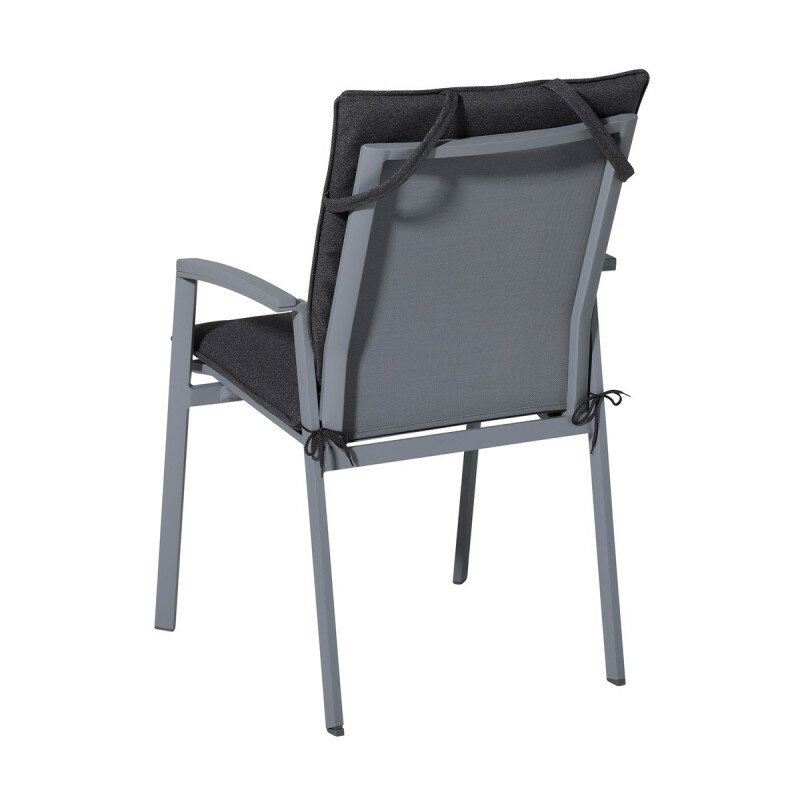 Stapelstoel kussen ca.97x49cm Outdoor Manchester grey 2 stuks