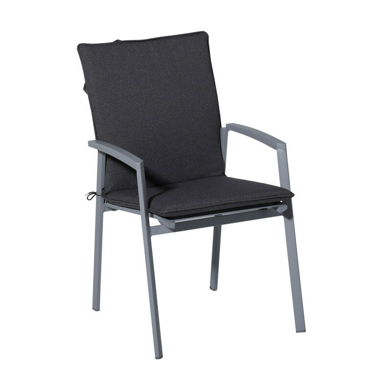 Stapelstoel kussen ca.97x49cm Outdoor Manchester grey 2 stuks