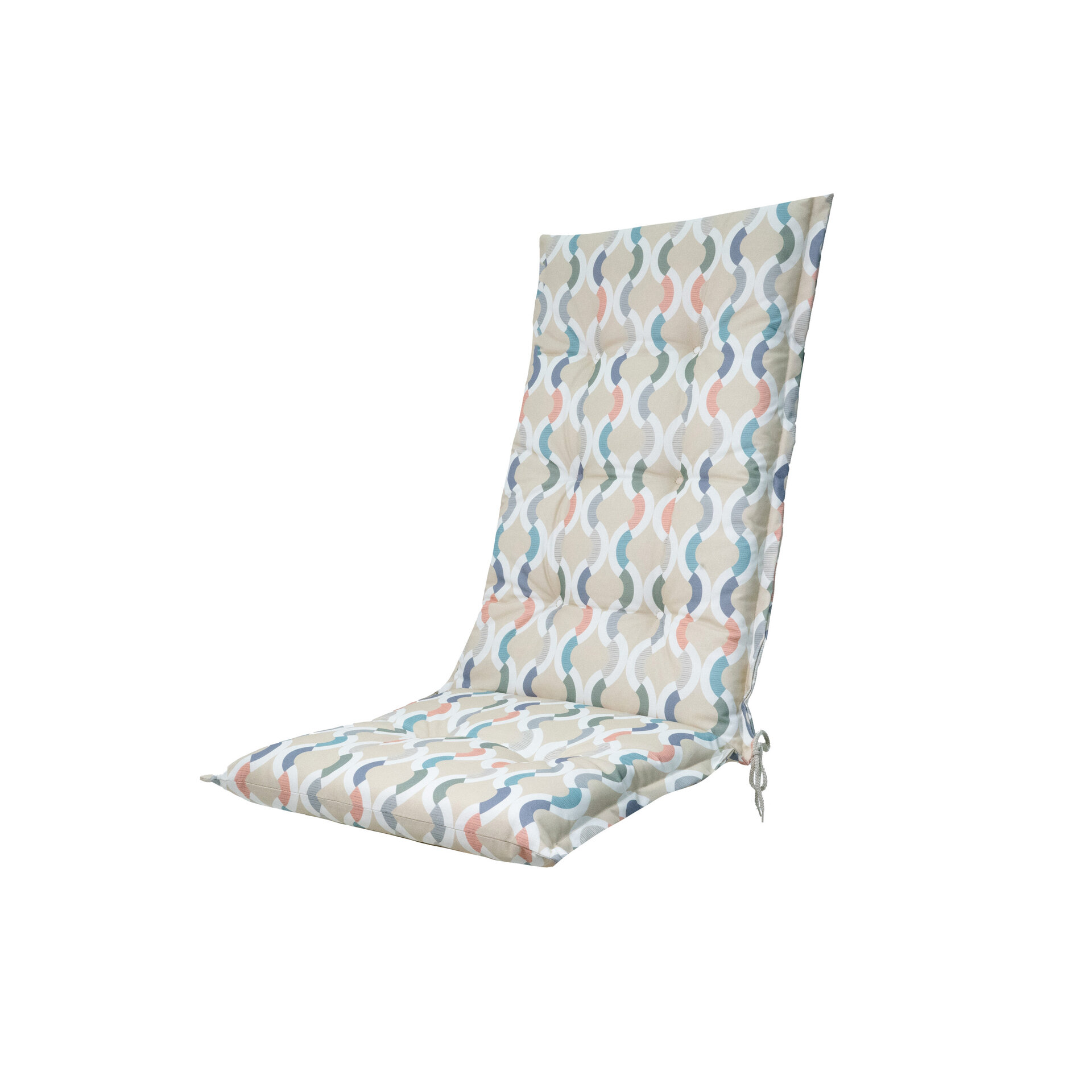 Kussen hoge rug ca.123x50cm Outdoor+ Trivia natural 2 stuks