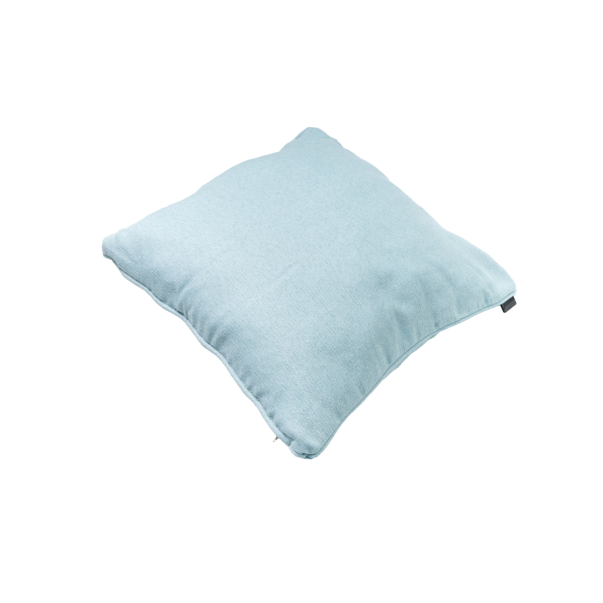 Sierkussen paspel ca.50x50cm Outdoor WR Napels azure 2 stuks