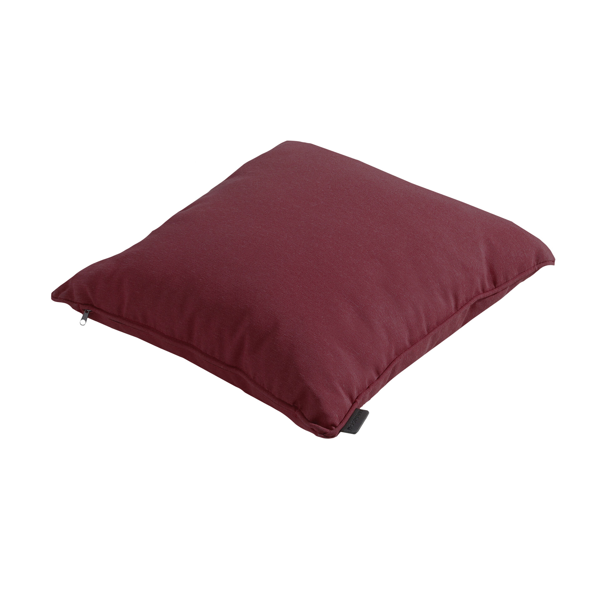 Sierkussen paspel ca.60x60cm Panama bordeaux 2 stuks