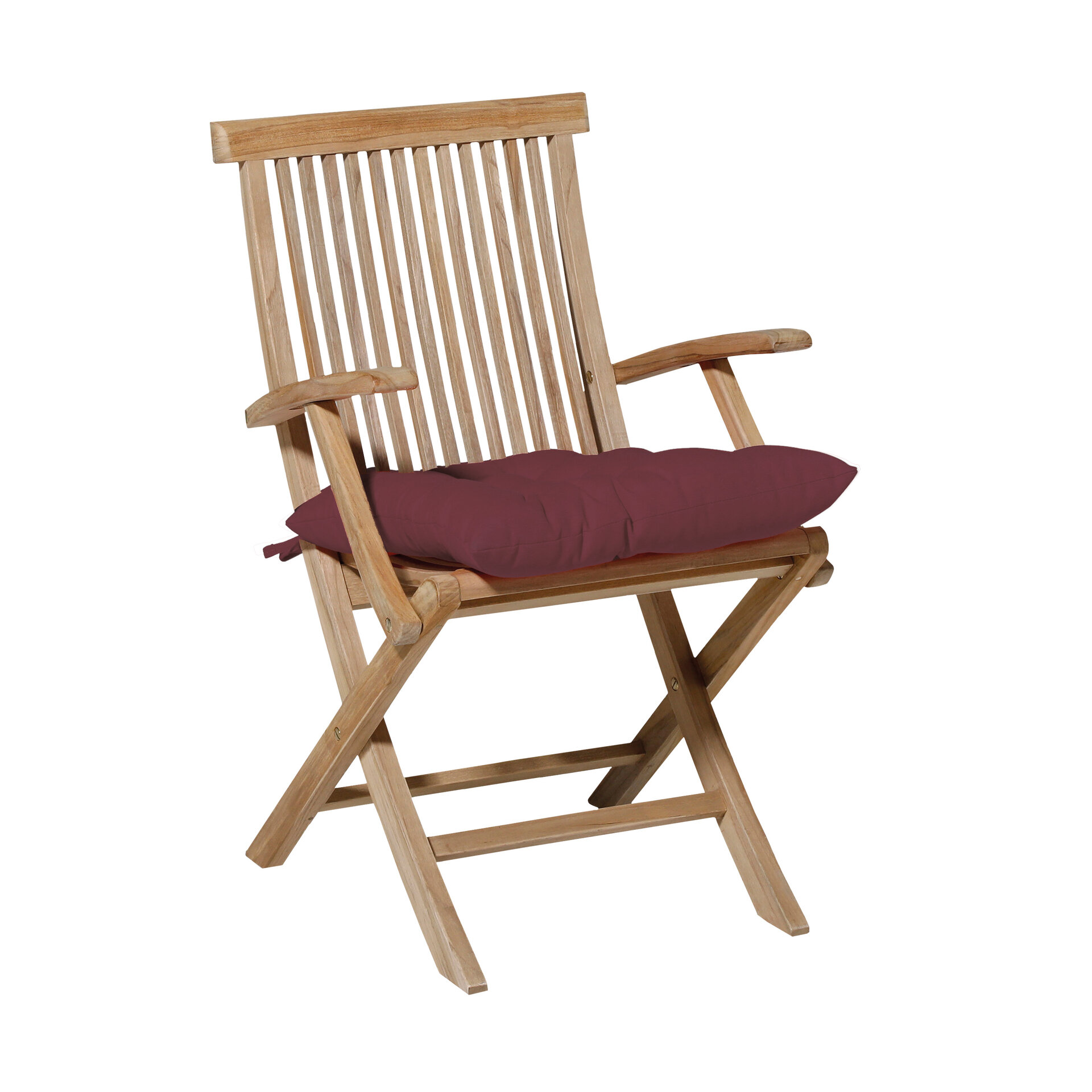 Toscane kussen ca.46x46cm Panama red 2 stuks