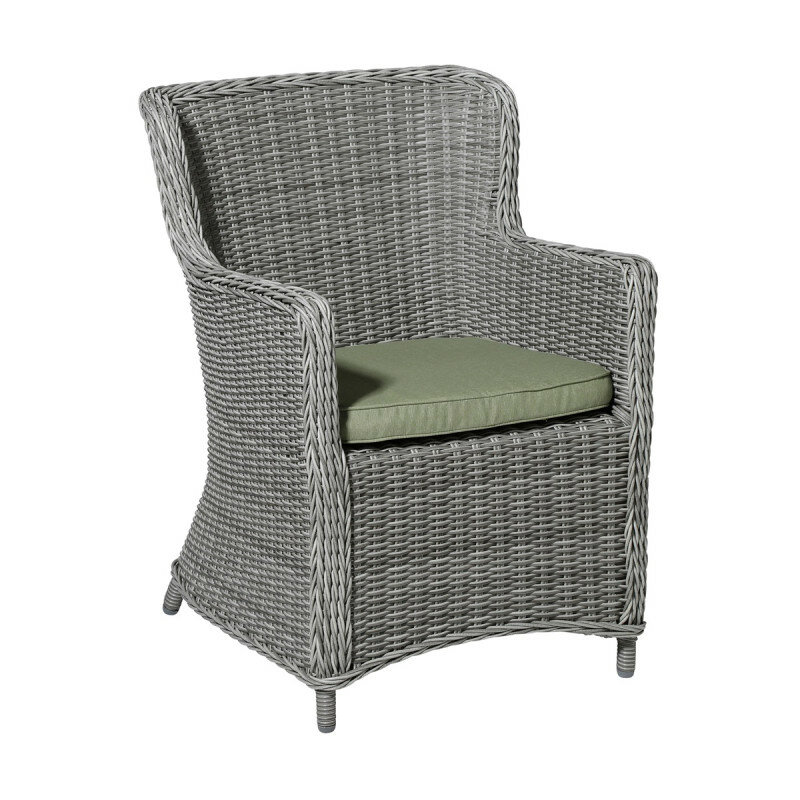 Wicker universeel ca.48x48cm Panama sage 2 stuks