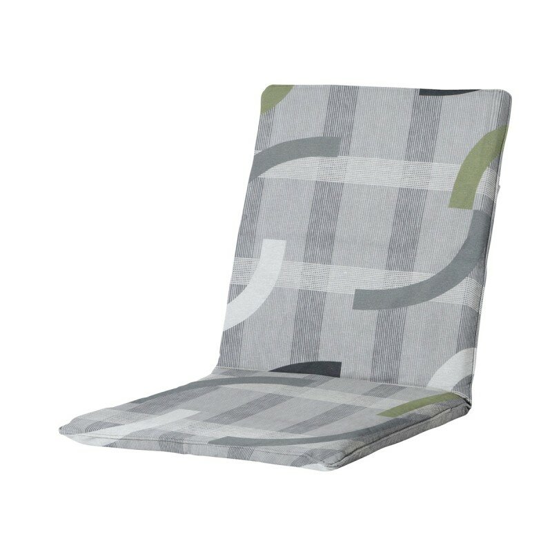Stapelstoel kussen ca.97x49cm Tess sage 2 stuks