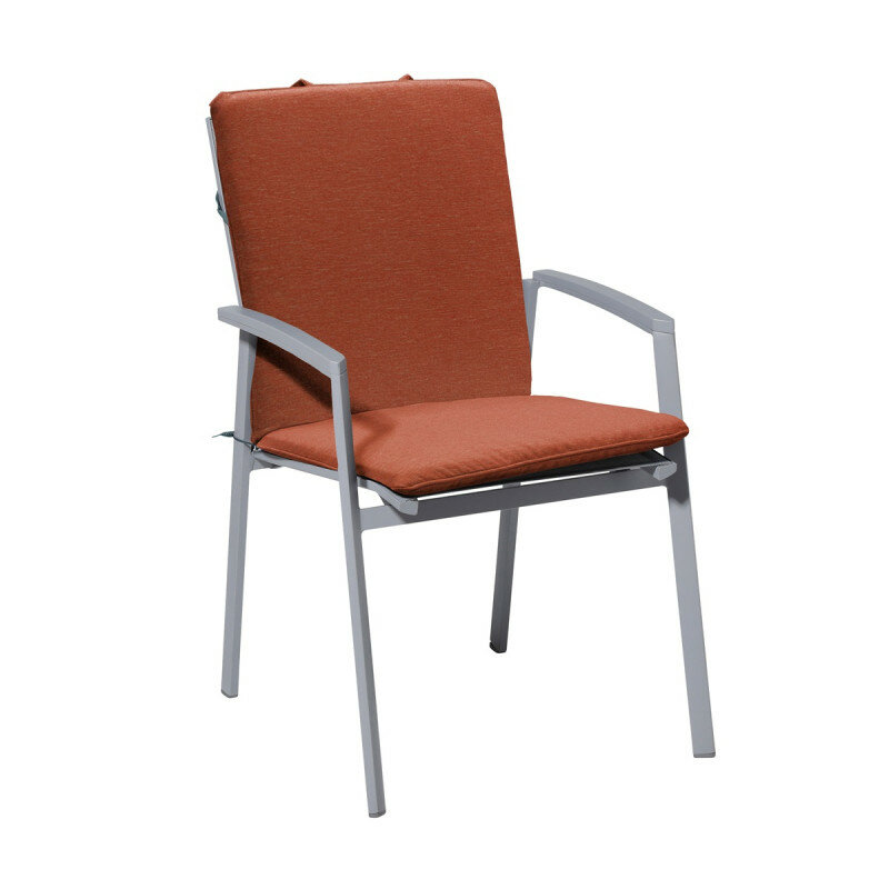 Stapelstoel kussen ca.97x49cm Panama terra 2 stuks