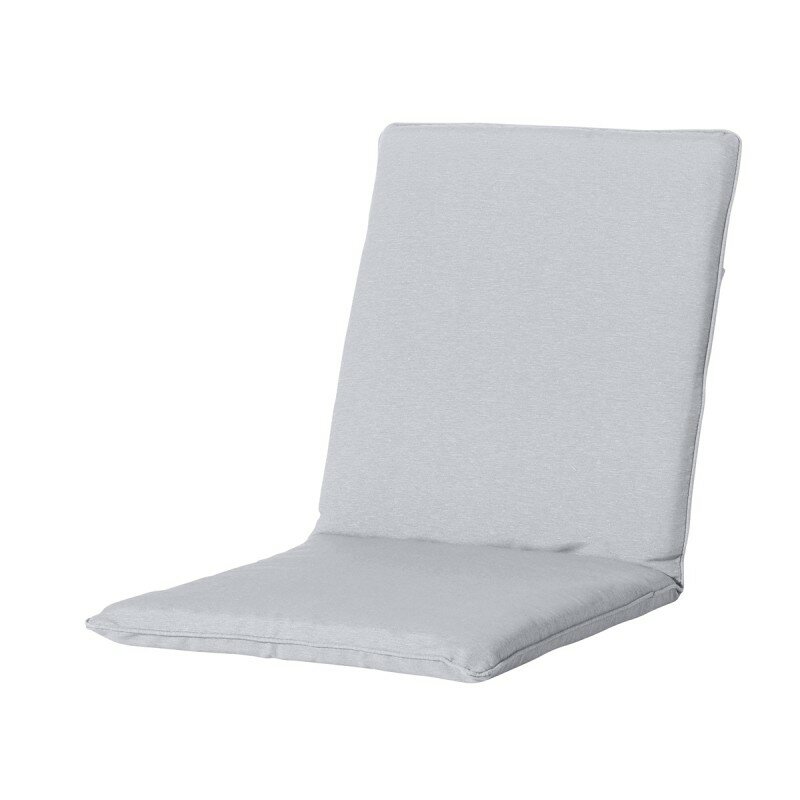Stapelstoel kussen ca.97x49cm Panama light grey 2 stuks