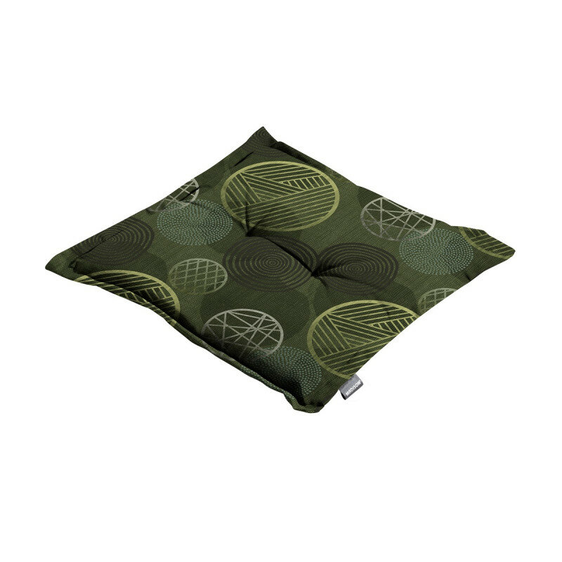 Zit universeel ca.50x50cm Circle green 2 stuks