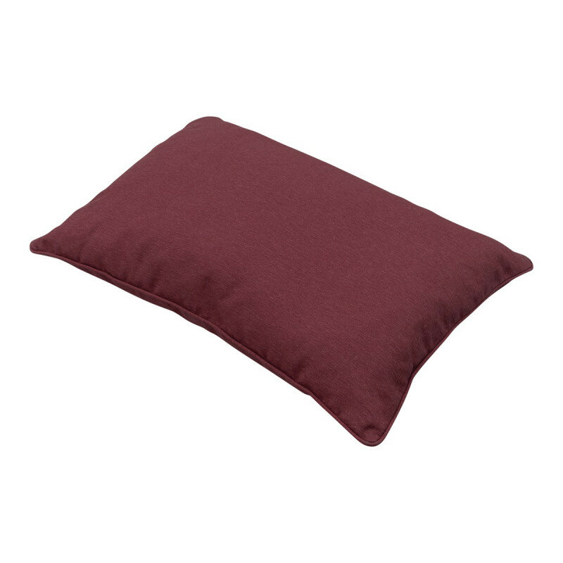 Sierkussen paspel ca.40x60cm Panama bordeaux 2 stuks