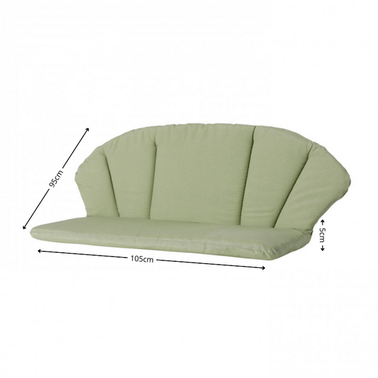 Elegance bank ca.105x95cm Panama sage