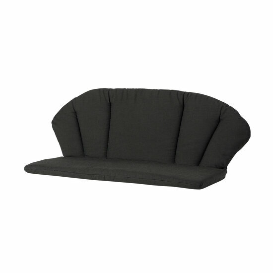 Elegance bank ca.105x95cm Rib black