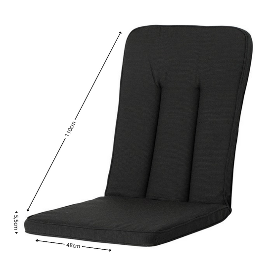 Exelsior/Primero/Balero ca.110x48cm Rib black 2 stuks