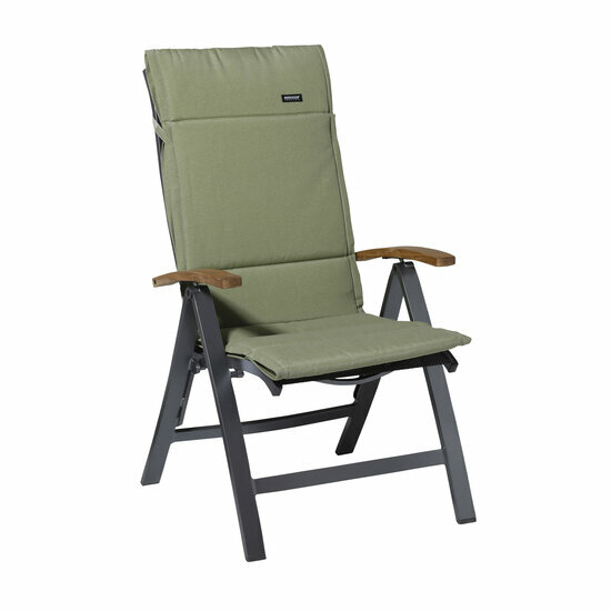 Kussen fiber de luxe ca.125x50cm Panama sage 2 stuks