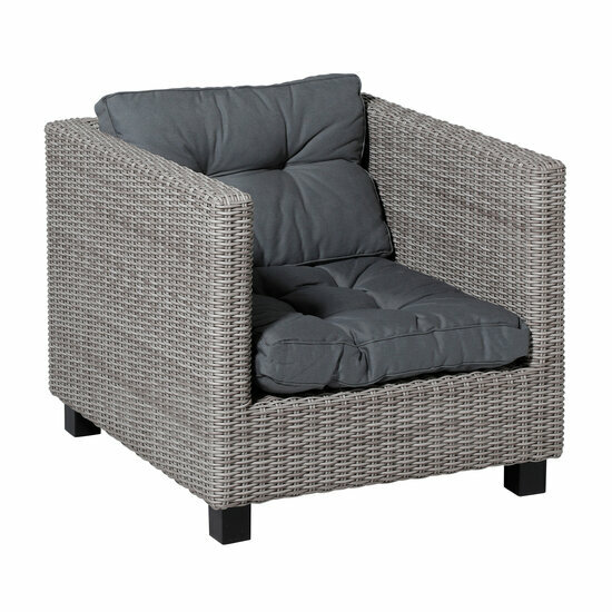 Florance rug ca.43x73cm Rib grey 2 stuks