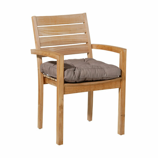 Florance kussen ca.47x47cm Panama taupe 2 stuks