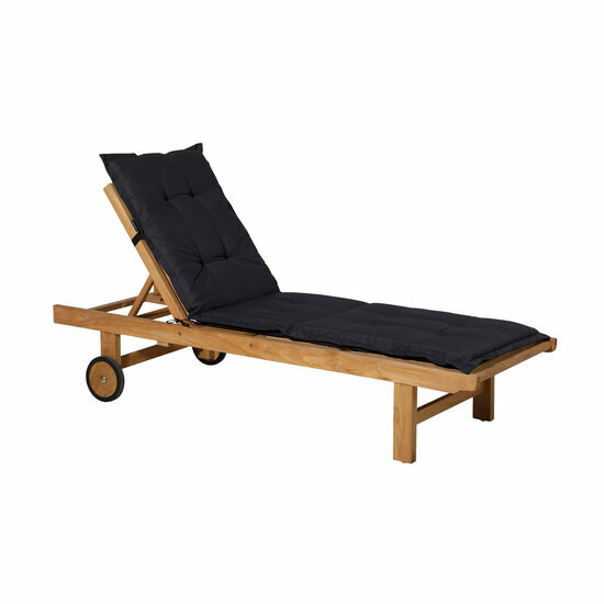 Ligbedkussen ca.200x65cm Basic black