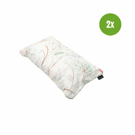 Sierkussen paspel ca.30x50cm Donna natural canvas eco+ 2 stuks