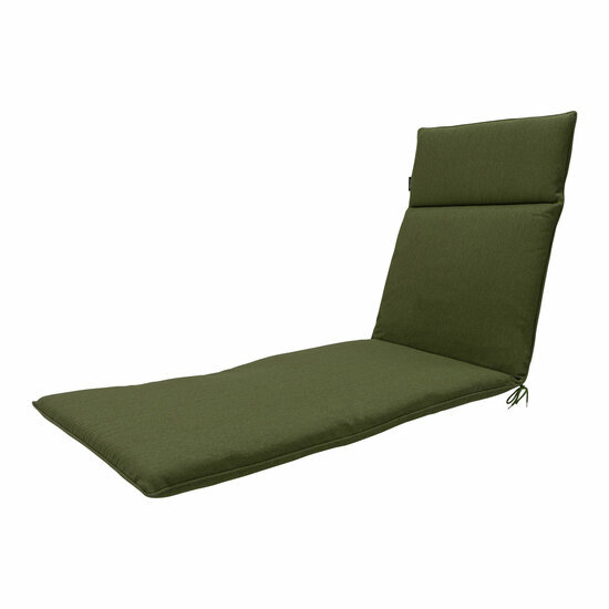 Ligbedkussen ca.190x60cm Moss green canvas eco+