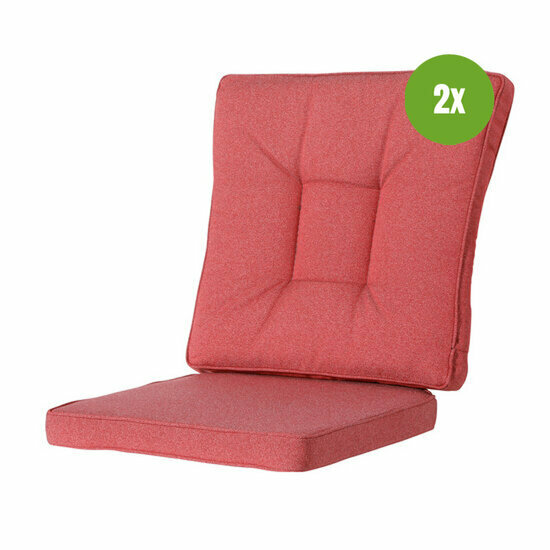 Wicker dining set ca.95x46cm Outdoor Manchester red