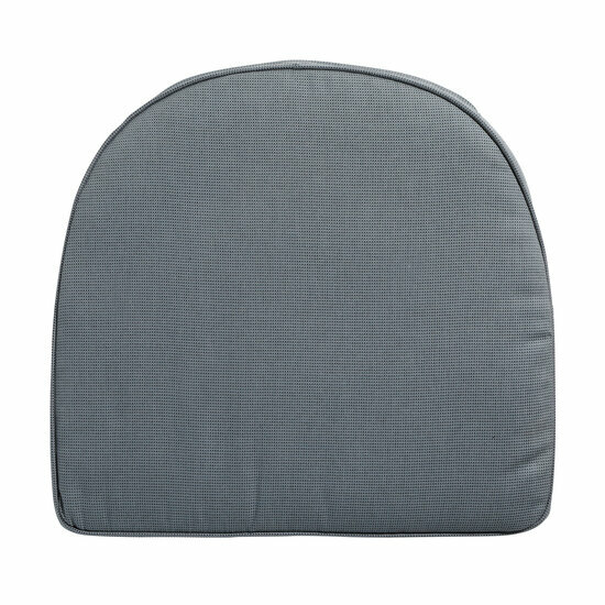 Wicker york ca.48x48cm Rib grey 2 stuks