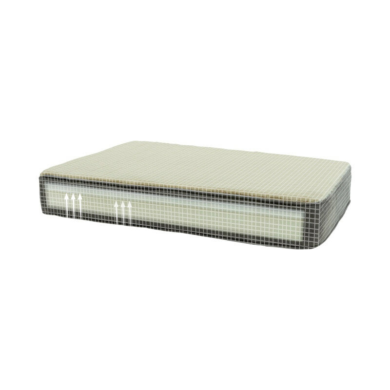 Orthopedisch kussen ca.80x55cm Taupe