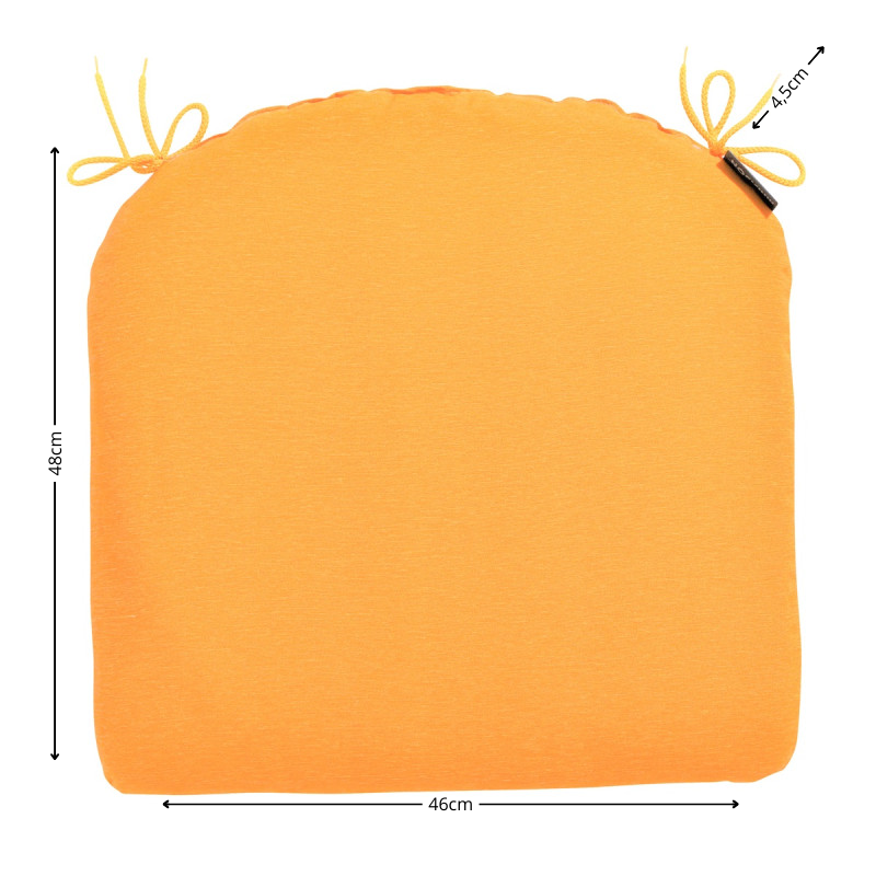 Zitkussen ca.46x48cm Panama golden glow 2 stuks