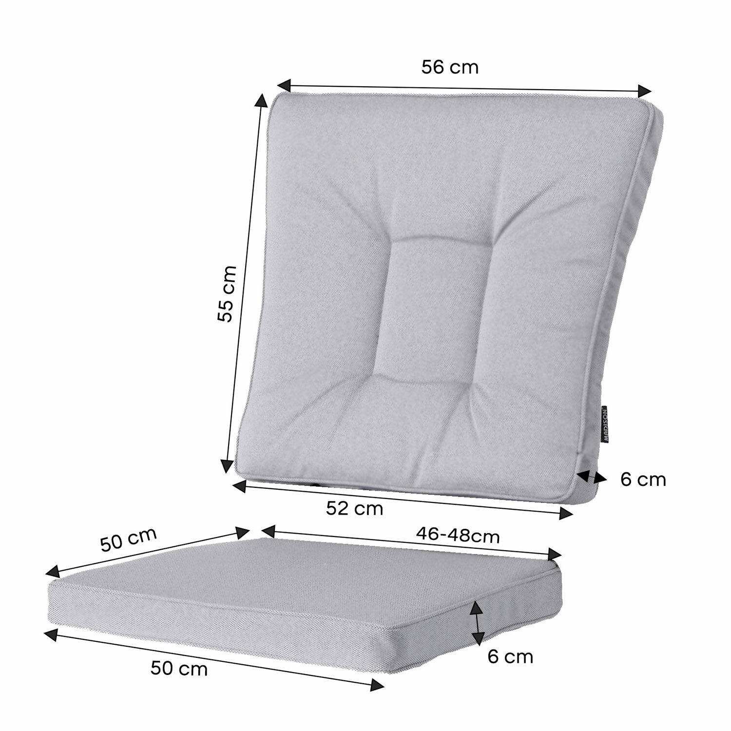 Wicker dining set ca.95x46cm Outdoor Manchester taupe