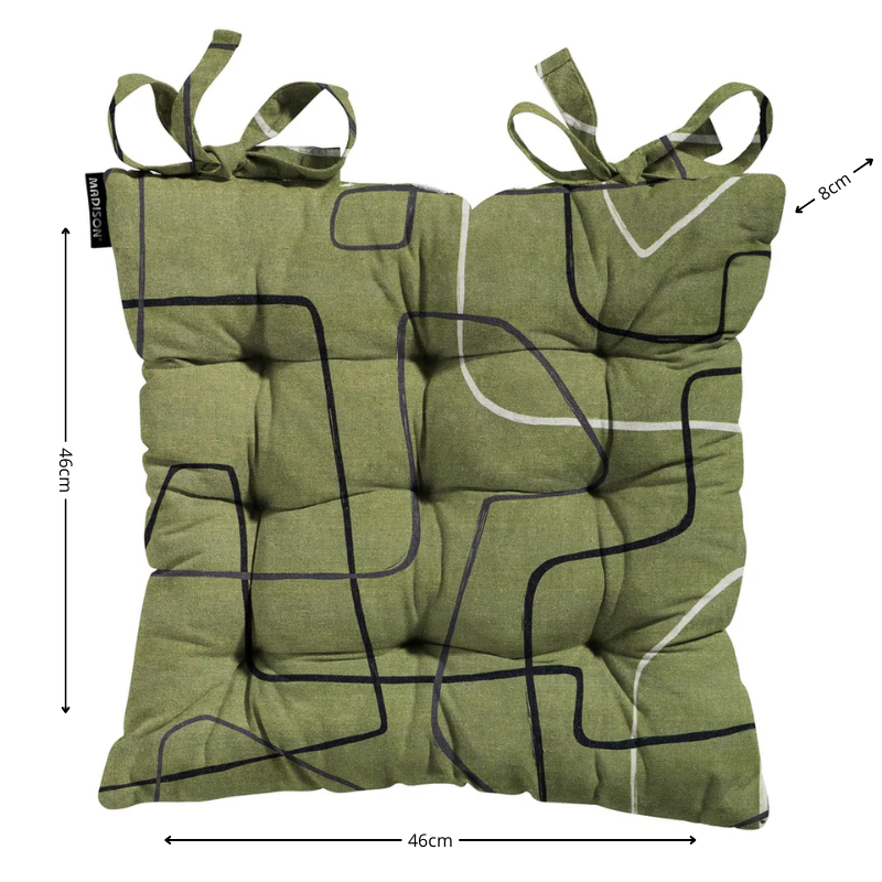 Toscane kussen ca.46x46cm Joah sage 2 stuks