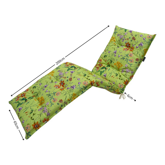 Ligbedkussen ca.200x65cm Outdoor+ Milly green