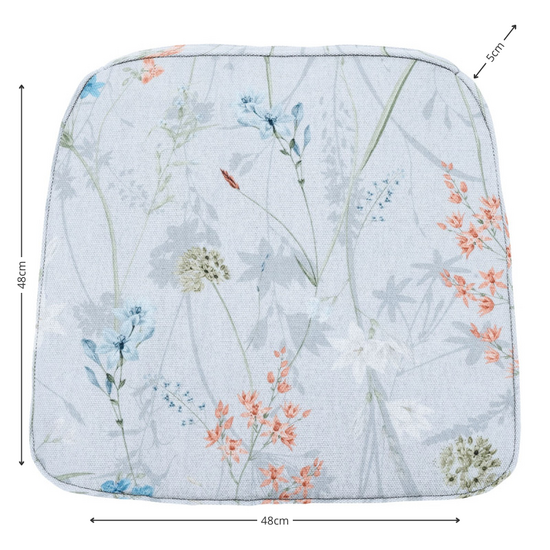 Wicker universeel ca.48x48cm Donna azure canvas eco+ 2 stuks