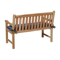 Bankkussen ca.150x48cm Basic kobalt