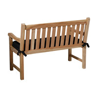 Bankkussen ca.150x48cm Basic black