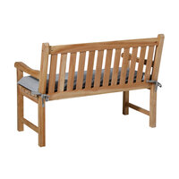 Bankkussen ca.150x48cm Panama light grey