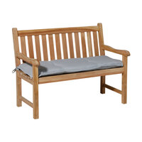 Bankkussen ca.180x48cm Panama light grey