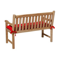 Bankkussen ca.180x48cm Panama red