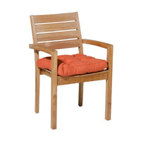 Florance kussen ca.47x47cm Panama flame orange 2 stuks