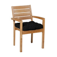 Florance kussen ca.47x47cm Panama black 2 stuks