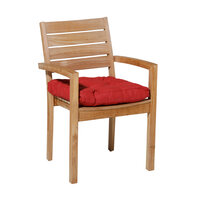 Florance kussen ca.47x47cm Panama brick red 2 stuks