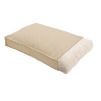 Hondenlounge ca.100x68x15cm Beige canvas eco+