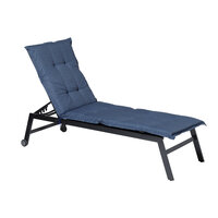 Ligbedkussen ca.200x65cm Basic kobalt