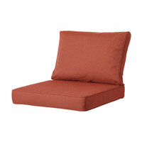 Lounge rug soft ca.40x60cm Panama terra 2 stuks