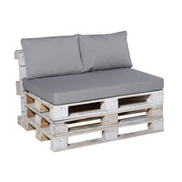 Lounge palletkussen ca.120x80cm Outd Manchester light grey