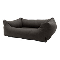 Hondenmand ca.100x80x25cm Dark grey canvas eco+