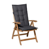 Kussen lage rug ca.105x50cm Outdoor Panama grey 2 stuks