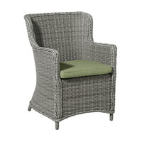 Wicker Multi ca.48x48cm Panama sage 2 stuks