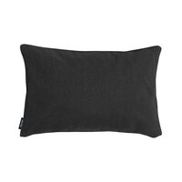 Sierkussen paspel ca.30x50cm Black canvas eco+ 2 stuks