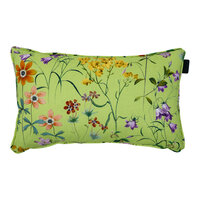 Sierkussen paspel ca.30x50cm Outdoor+ Milly green 2 stuks