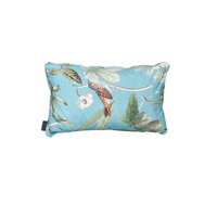 Sierkussen paspel ca.30x50cm Outdoor+ Grasse aqua 2 stuks