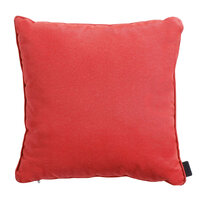 Sierkussen paspel ca.45x45cm Panama brick red 2 stuks