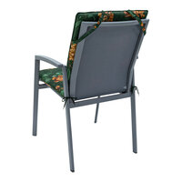 Stapelstoel kussen ca.97x49cm Lua green 2 stuks